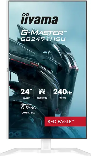 G-MASTER GB2471HSU-W1 pantalla para PC 60,5 cm (23.8") 1920 x 1080 Pixeles Blanco - Imagen 3