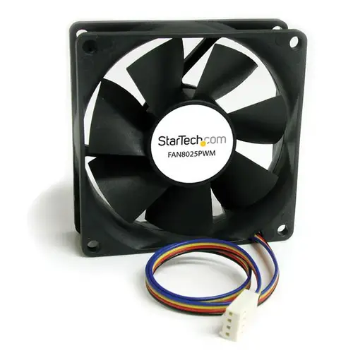 Ventilador Fan para Chasis Caja de Ordenador PC Torre - 80x25mm - Conector PWN - Imagen 1