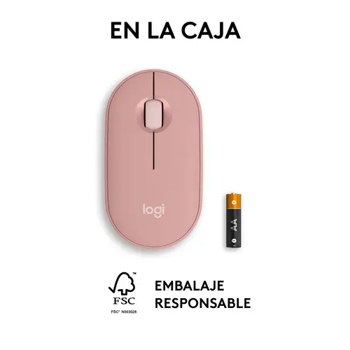 910-007014 ratón Viajes Ambidextro RF Wireless + Bluetooth Óptico 4000 DPI - Imagen 16