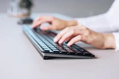 KW 9100 SLIM teclado Universal RF Wireless + Bluetooth QWERTY Español Negro - Imagen 6