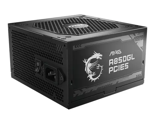 MAG A850GL PCIE5 unidad de fuente de alimentación 850 W 20+4 pin ATX ATX Negro - Imagen 1
