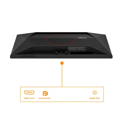 G4 25G42E pantalla para PC 62,2 cm (24.5") 1920 x 1080 Pixeles Full HD LED Negro, Rojo - Imagen 3