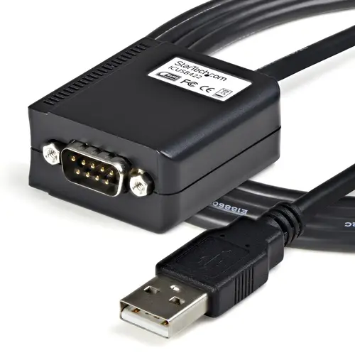 Cable 1,8m USB a Puerto Serie Serial RS422 y 485 DB9 con Retención Puerto COM - Imagen 5