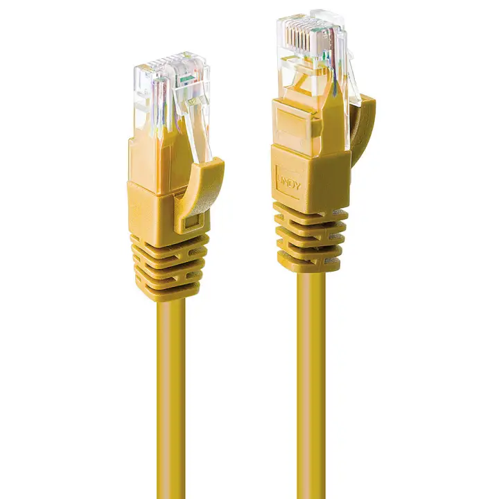 48064 cable de red Amarillo 3 m Cat6 U/UTP (UTP)