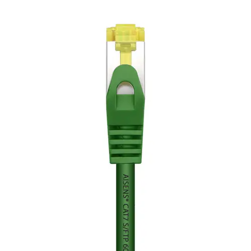 Cable De Red Latiguillo RJ45 LSZH Cat.7 600 MHz S/FTP PIMF AWG26, Verde, 0.5 m - Imagen 3
