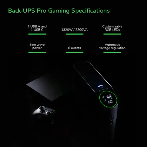 Back-UPS Pro BGM2200B-GR - 2200VA/1320W, 4 salidas Schuko y 2 salidas C13, 3 cargadores USB, puerto de datos USB - Imagen 11