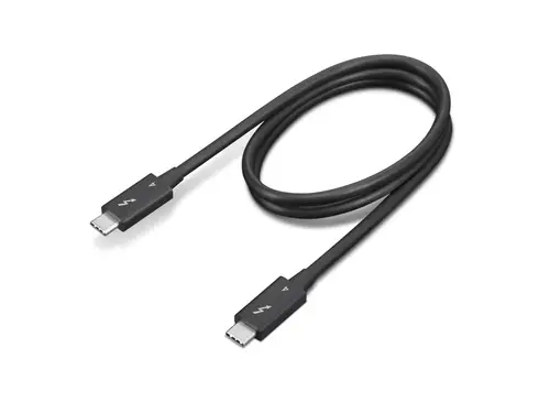 4X91K16968 cable Thunderbolt 0,7 m 40 Gbit/s Negro - Imagen 1
