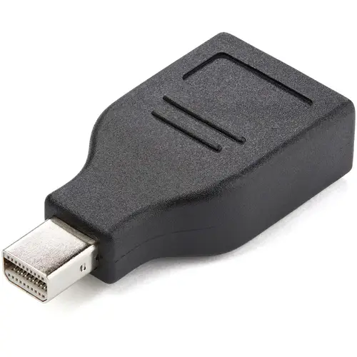 Adaptador Compacto Mini DisplayPort a DisplayPort - de Vídeo 4K x 2K - Conversor Mini DP a DP UHD - Convertidor mDP a DP 1.2 - de Ordenador mDP a Monitor DP - Macho a Hembra - Imagen 1