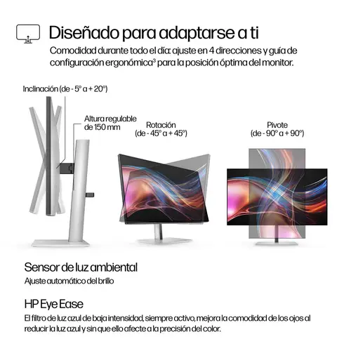 Series 7 Pro Monitor de alta definición cuádruple Thunderbolt 4 Pro de la serie 7 de 27 pulgadas: 727pu - Imagen 10