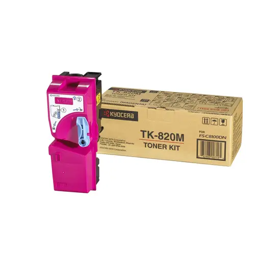 TK-820M cartucho de tóner Original Magenta - Imagen 1
