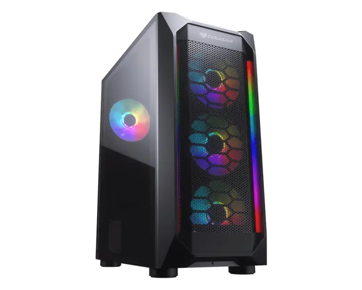 CGR-5VM6B-MESH-G-RGB Midi Tower Negro