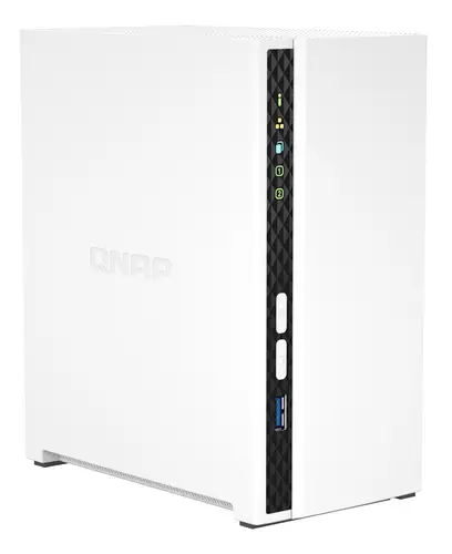 TS-233 servidor de almacenamiento NAS Torre ARM Cortex-A55 2 GB 0 TB QNAP QTS Blanco - Imagen 2
