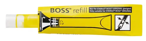 BOSS refill recambio para marcador Amarillo 1 pieza(s) - Imagen 1