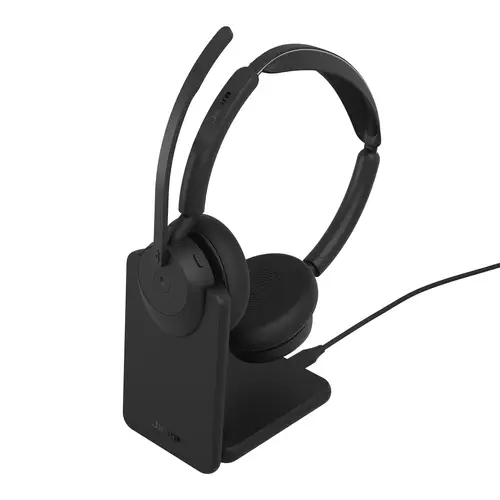 Evolve3 45 Auriculares Inalámbrico Diadema Oficina/Centro de llamadas USB Tipo C Bluetooth Negro - Imagen 2