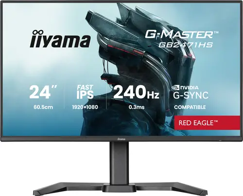 G-MASTER GB2471HS-B1 pantalla para PC 60,5 cm (23.8") 1920 x 1080 Pixeles Full HD Negro - Imagen 1