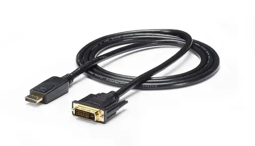 Cable 1,8m Adaptador de Vídeo DisplayPort a DVI - Conversor DP - Hasta 1920x1200 - Pasivo - Imagen 1