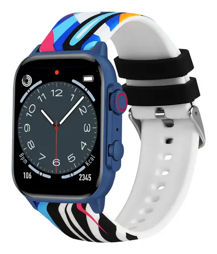 T-FIT 458 A 4,95 cm (1.95") AMOLED Digital 410 x 502 Pixeles Azul - Imagen 1