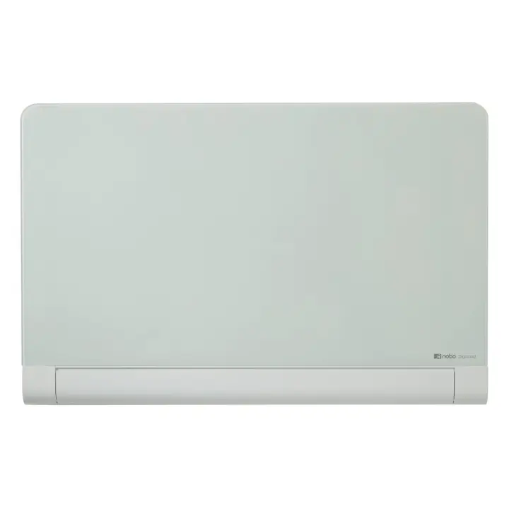 Pizarra de cristal Diamond magnética color blanco 993x559 mm con..