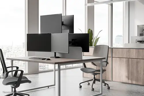 DS60-600BL2-1 Soporte de monitor triple 10-32" - Imagen 15