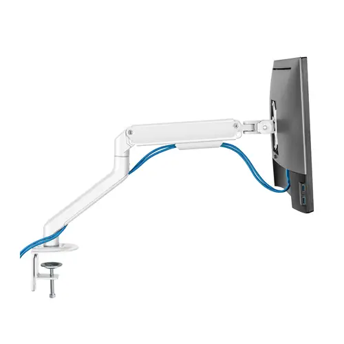 DB4032TNR-W soporte para monitor 81,3 cm (32") Abrazadera/Atornillado Blanco - Imagen 5
