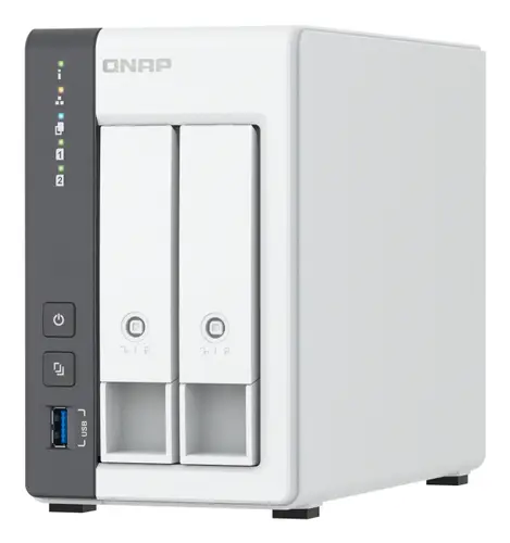 TS-216G servidor de almacenamiento NAS Torre Cortex-A Cortex-A55 4 GB Unidad de disco duro Blanco - Imagen 1