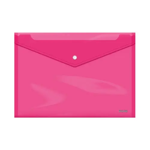 SOBRES POLIPROPILENO BROCHE ROSA FOLIO APAISADO 360X255 DOHE 9147..