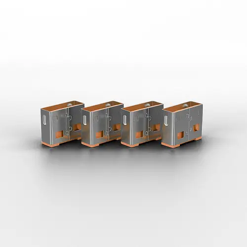 40463 bloqueador de puerto USB tipo A Naranja Acrilonitrilo butadieno estireno (ABS) 10 pieza(s) - Imagen 2