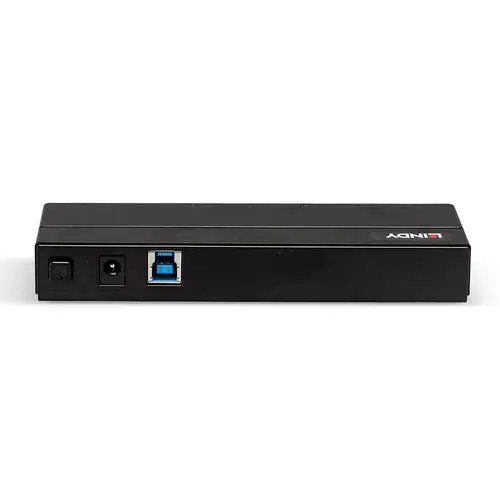 43228 hub de interfaz USB 3.2 Gen 1 (3.1 Gen 1) Type-A 5000 Mbit/s Negro - Imagen 4