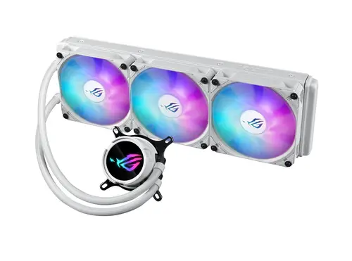 ROG Strix LC III 360 ARGB White Edition Procesador Kit de refrigeración líquida 12 cm Blanco - Imagen 1