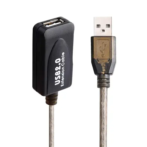 EW1022 cable USB USB 2.0 15 m USB A Negro - Imagen 2