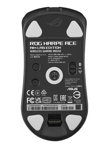 ROG Harpe Ace Aim Lab Edition ratón Juego Ambidextro RF Wireless + Bluetooth + USB Type-A Óptico 36000 DPI - Imagen 2