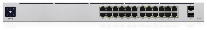 UniFi 24-Port PoE Gestionado L2/L3 Gigabit Ethernet (10/100/1000) Energía sobre Ethernet (PoE) 1U Plata