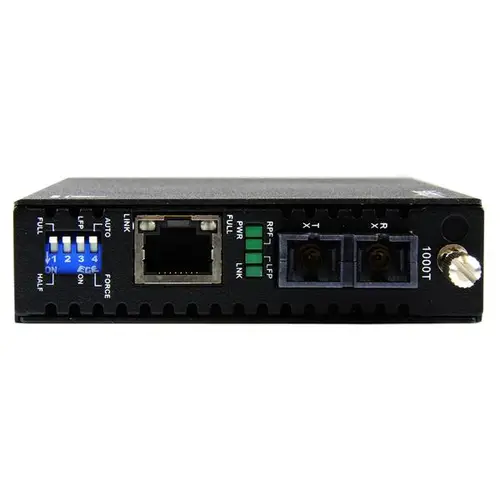 Conversor de Medios Gigabit Ethernet a Fibra Multi Modo Conector SC - 550m - Imagen 2