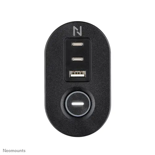 DS22-840BL6 Regleta de sobremesa con abrazadera y puertos USB-C y USB-A - carga rápida - Imagen 6