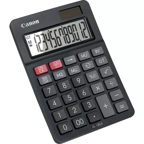 AS-120 II calculadora Escritorio Pantalla de calculadora Negro - Imagen 3