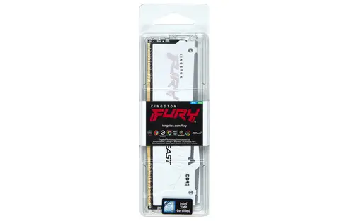 FURY Beast 16GB 6000MT/s DDR5 CL36 DIMM White RGB EXPO - Imagen 4