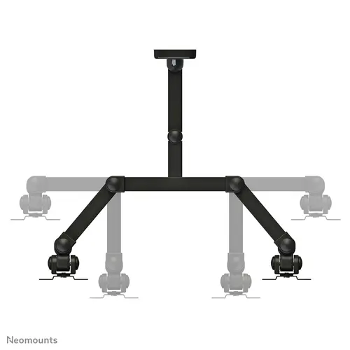 FPMA-W960D Soporte de pared para doble monitor/TV 10-27" - movimiento completo - Imagen 4