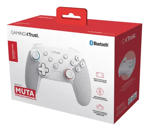 GXT 1246W MUTA Blanco Bluetooth Gamepad Nintendo Switch, Nintendo Switch Lite - Imagen 5