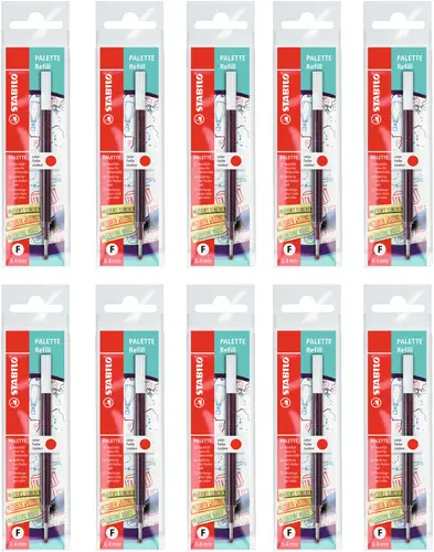 PALETTE Fino Rojo 10 pieza(s) - Imagen 1