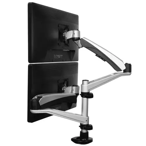 Soporte para Dos Monitores con Brazos Móviles - Apilable - Imagen 12