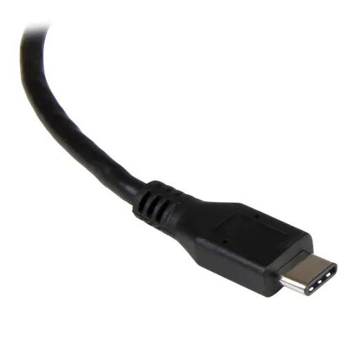 Adaptador de Red Gigabit USB-C con Puerto USB Extra - Negro - Imagen 2