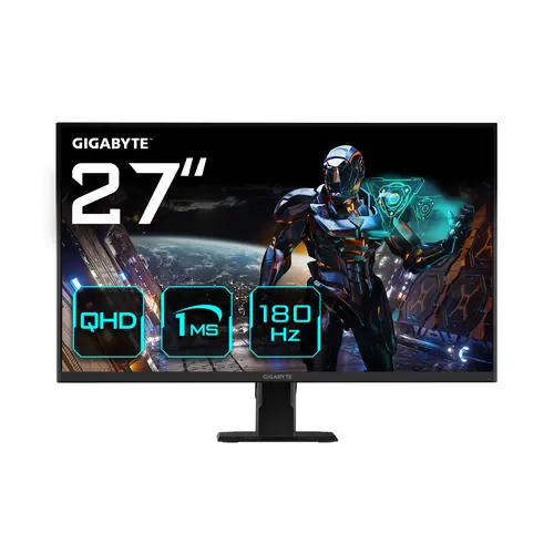 GS27QA 27" Monitor de Juego QHD - 2560 x 1440 (QHD), 180Hz, 1ms, 300 cd/m2, FreeSync, HDR Ready, HDMI 2.0, Displayport 1.4 - Imagen 1