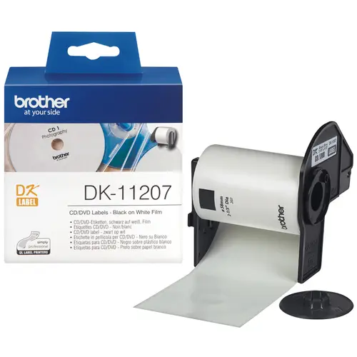 DK-11207 cinta para impresora de etiquetas Negro sobre blanco - Imagen 1