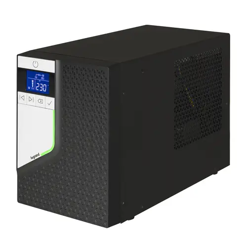 Keor ASI SPE tower 1KVA sistema de alimentación ininterrumpida (UPS) Línea interactiva 800 W 8 salidas AC - Imagen 3