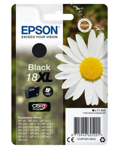 Daisy Cartucho 18XL negro - Imagen 1