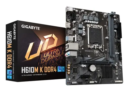 H610M K DDR4 placa base Intel H610 Express LGA 1700 micro ATX - Imagen 1
