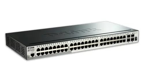 DGS-1510-52X switch Gestionado L3 Gigabit Ethernet (10/100/1000) 1U Negro - Imagen 2