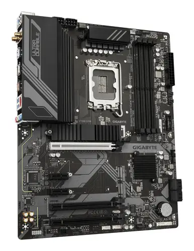 Z790 D AX Placa base - Soporta CPUs Intel Core de 14ª generación, VRM digital de 12+1+1 fases, hasta 7600MHz DDR5 (OC), 3xPCIe 4.0 M.2, Wi-Fi 6E, LAN de 2.5GbE, USB 3.2 Gen 2 - Imagen 3