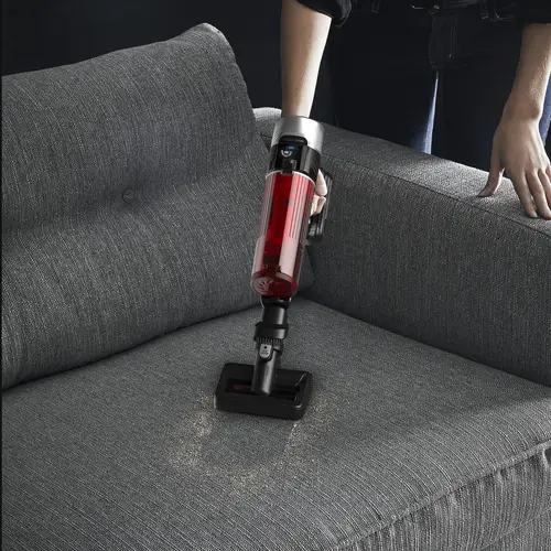 RH2077 2-in-1 stick vacuum Batería Secar Sin bolsa 0,4 L 250 W Negro, Rojo - Imagen 4