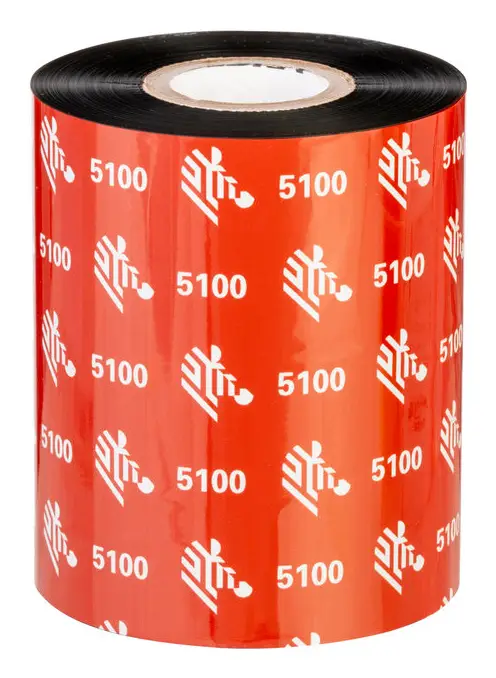 5100 Resin cinta térmica 450 m Negro